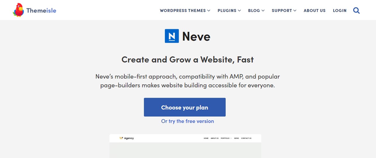 Neve is Theme In WordPress